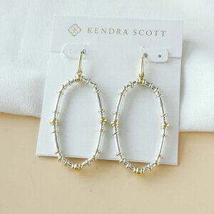 NEW Kendra Scott Essie Mixed Metal Earrings